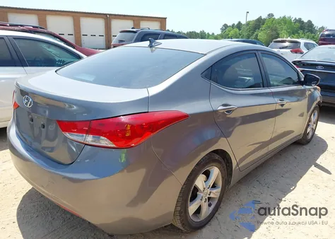 2013 Hyundai Elantra Gls from USA, damaged, VIN 5NPDH4AE4DH417819